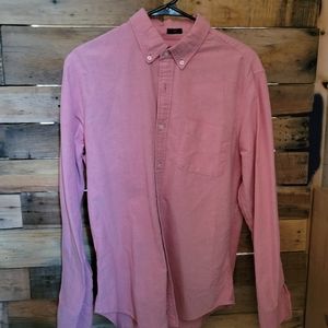 J. Crew slim fit button down size Medium light red